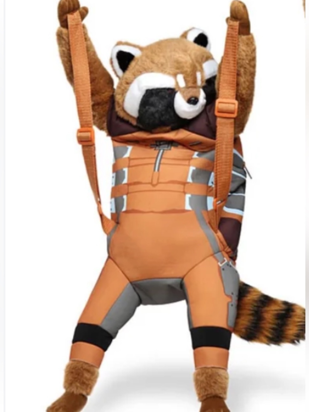 Marvel Rocket Raccoon Guardian of the Galaxy Plush Backpack